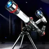 Télescopes Télescope à fort grossissement pour usage professionnel espace astronomique enfants Sky Watcher monoculaire longue portée réfracteur YQ240124