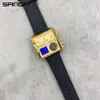 Relojes de pulsera Reloj de cuarzo informal de acero y cuero Relojes digitales LED para hombre Reloj deportivo resistente al agua de primeras marcas Relogio Masculino