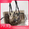 Mujer HBP para bolsos con asa superior Bolsos de mano Bolsos de mano grandes y transparentes Bolsos de diseñador Mano transparente Un solo hombro