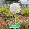 Decorative Flowers Garden Lights Waterproof Solar LED Light Outdoor Chrysanthemum Lawn For Courtyard Decor Landscape Patch