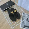 Slipper Designer Slide Summer sandals la medusa Fashion Beach Indoor Flat Flip Flops Leather Lady Women Shoes Ladies Slippers Size 35-42