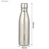 Bouteilles d'eau Cages 1 pc 23 oz 680 ml bouteille d'eau en titane bouteille de sport maison boissons en plein air Camping vélo randonnée pique-nique cyclisme équipement L240124