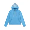 Syna World Bluie Fleece bawełna męska Syna World Hoodie Womens Płaszcz Bluzy projektant Długie rękawie z kapturem pullover z graficznymi spodniami Blue Tracksuit Xatclothing 460