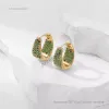 Tasarımcı Takı Küpe Mücevherler Tasarımcı Kadınlar Paslanmaz Çelik Takı Orecchini Titanyum Küpe Kadın Mücevherleri Vivvienne Westwood Küpe Zirkon Küpe