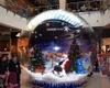 Globe de neige gonflable en gros pour décorations de Noël, photomaton bulle Dome Tent Remplaçage