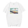 T-shirt da uomo Driving For A Ride T-shirt stampata da donna T-shirt Harajuku T-shirt da uomo estiva oversize T-shirt streetwear