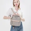 Borse da scuola Zaino casual in tessuto Oxford per donna 2024 Mini borsa da viaggio coreana alla moda Antifurto da strada