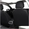 Housses de siège de voiture Ers Cuir artificiel Protecteurs anti-poussière imperméables Style Er Accessoires d'intérieur Drop Livraison Automobiles Motor Otvyh