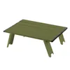 Camp Furniture Portable Cam Folding Table Aluminum Outdoor All-In-One Beach Picnic Drop Delivery Ot9Ms