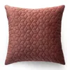 Taie d'oreiller en velours pour la maison, housse décorative multicolore en option, housse de coussin Simple en diamant pour canapé