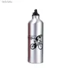Bouteilles d'eau Cages YOUZI 750 ml bouteille d'eau de sport de vélo en alliage d'aluminium tasse d'eau de vélo de montagne avec mousqueton accessoires de cyclisme L240124