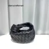 Italien Jodie Hangbag Botteg Venet Ledertasche Luxuriöse Jodie Classic Woven Knotted Dumpling Small Cloud Carrying Mini