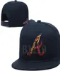 2020 Шляпа Braves бейсбольная кепка Snapback с ремешком с плоским краем танцевальная кепка в стиле хип-хоп уличная мужская и женская039s солнцезащитный козырек ha5150499