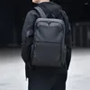 Sac à dos gris Oxford homme hydrofuge noir multifonctionnel 15,6 pouces ordinateur portable sac à dos universitaire