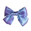 Accessoires de cheveux sirène couleur unie grand grand ruban de satin printemps arc épingles à cheveux barrettes pour femmes fille longue pince coréenne hairgrip dro otbso