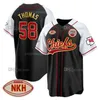 Chiefs NKH Patch Baseball Jersey 15 Patrick Mahomes 87 Travis Kelce 10 Isiah Pacheco Nick Bolton Derrick Thomas Justin Watson Rashe Rice Kadarius Toney Chris Jones