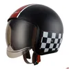 Capacetes de motocicleta tamanho branco faixa resistente ao desgaste equipamento de motocross anti-queda corrida capacete aberto proteção respirável drop de otgaj