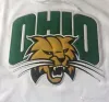 Personalizado masculino Ohio Bobcats # 16 hartman # 11 harris # 10 lubin camisas de hóquei dos homens costurados camisa de hóquei universitário de alta qualidade