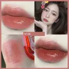 6 Farben sexy rote Lippenstifte wasserdicht feuchtigkeitsspendende Lippenglasur Tönung langlebig Antihaft-Cup Lippenstift Make-up koreanische Kosmetik 240119