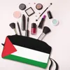 Sacs à cosmétiques Drapeau de la Palestine Maquillage Sac de grande capacité Pochette de voyage tendance pour le rangement du sac à main