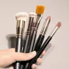 Makeup Brushes Flat Top Make Up Eyeshadow Blush Beauty Tool Contour Brush Face foundation concealer Kabuki