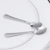 Koffieschepjes 12-delige ijsschepjes Minilepel Zilveren serveerlepels Keukenbestekset