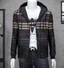 Vestes pour hommes Veste de station européenne hommes automne mode tendance plaid veste de baseball décontractée version coréenne coupe ajustée grande taille veste mince