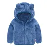 Jaquetas Bebê Meninos Outono Para Meninas Casaco Crianças Outerwear Urso Dos Desenhos Animados Roupas Crianças Hoodies Outwear Homewear