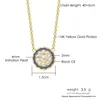 Chaînes ras du cou imitation perle pendentif colliers pour femmes mignon rond jaune or couleur cadeau de noël en gros bijoux N128