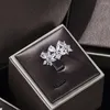 Ensemble de boucles d'oreilles et collier en zircone cubique, quatre pièces, bijoux de mariée, fête de luxe pour femmes, mariage en cristal de Dubaï en asie centrale, 2024