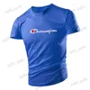 T-shirts pour hommes T-shirt à manches courtes Sweat-shirt à col rond d'été pour hommes Vêtements de sport de plein air légers, respirants et à séchage rapide Nouveau T-shir T240124