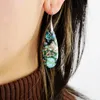 Dangle Earrings Luxury Boho Vintage For Women Bohemian Emperor Stone Pendant Natural Jewelry Accessories