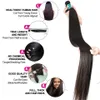 ALI GRACE Hair Brazilian Straight Hair Bundles 134 Pcs Straight Human Hair Bundles 28 30 32 Inch Remy Hair Weave Natural Color 240118