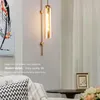 Lampa ścienna Szklanka LED do sypialni do sypialni stolik salon Sufit Sufit Oświetlenie