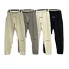 Men's Pants New Men's Fog Double Line Ess Cotton Reflective Drawstring Casual Oversize Sweatpants High Street Long Pants for Men and Womensxl Q7L2 Q7L2