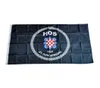 Vlaggenbanners van de Kroatische strijdkrachten 3X5FT 100D polyester ontwerp 150x90cm Snelle levendige kleuren met twee koperen doorvoertules3127792