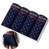 4pcs Boxers سراويل داخلية للرجال من القطن الداخلي للملاكم للملاكم للذكور للذكور حجم كبير لينة 240119