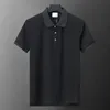 2024 مصمم القمصان بولو الرجال غير الرسمي للبولو الأزياء المرقاء خطاب فاخرة T Shirt High Street Mens Wear Polos M-3XL