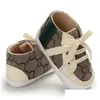 Premiers marcheurs bébé designers chaussures nouveau-né enfant toile baskets garçon fille semelle souple berceau premiers marcheurs 0-18 mois livraison directe bébé, enfant Dhrux