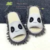 Cleaning Slippers No Hair Dust Loss Floor Washable Sole Removable Convenient Mop Multifunctional Shoes 240123