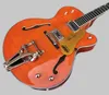 Double F Hole Hollow Body Jazz Electric Gitar