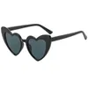 Солнцезащитные очки Love Sunglasses Персонализированные трендовые солнцезащитные очки Симпатичные женские козырьки в форме сердца вогнутой формы