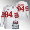 2023 Ohio State Buckeyes Football Hockey Jersey Scooter Brickey Jake Wise Cole McWard Jaedon Leslie Stephen Halliday Gustaf Westlund Matt Ca