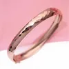 Bangle Russian Purple Gold Bracelet Laser Au585 Rose Color Women's