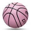 2023 Molten Basketball Official Size 7 Pink Basketball Soft and Su tble PU Outdoor Indoor Training Game Men's Basketball 240124