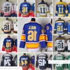 Movie 1967-1999 Retro CCM Hockey Jersey Embroidery 16 Brett Hull 11 Brian Sutter 18 Tony Twist 44 Chris Pronger 74 OSHIE 42 BACKES Vintage J Hig