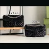 2021 Högkvalitativ designer-marmont paljetter väskor handväskor kvinnor axelväska designer handväskor purses kedja mode crossbody bag193e