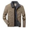 Herenjassen Heren winterjas voor heren Lamsfleece reversjack Pluche verdikte casual topkleding Ropa Hombre