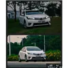 Автомобильные фары в сборе, светодиодные фары Bb для Corolla 2014-20 16, фары, ходовые огни, би-ксеноновые фары, противотуманные фары, доставка автомобилей, двигатель Otot5