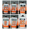 2023 Reverse Retro Hockey Jerseys 11 Travis Konecny 9 Ivan Provorov 13 Kevin Hayes 14 Sean Couturier 79 Carter Hart 89 Cam Atkinson 94 Ryan Hig